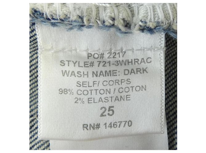Autre Marque Jeans RE DONE Blu - vista 3
