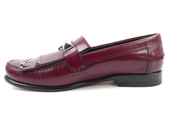 Hermès Hermes Lederschuhe 36 Rot - Ansicht 2