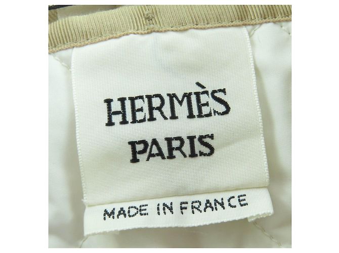 Hermès Chaqueta de algodón H Mosaic Hermes Beige - vista 10