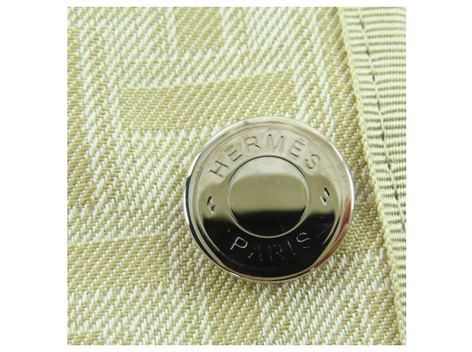 Hermès Chaqueta de algodón H Mosaic Hermes Beige - vista 7