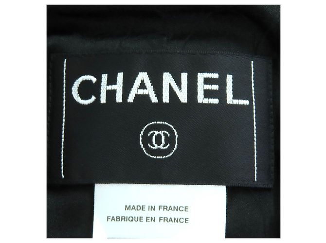 Timeless Conjunto de dos piezas de lana Chanel Negro Azul - vista 12