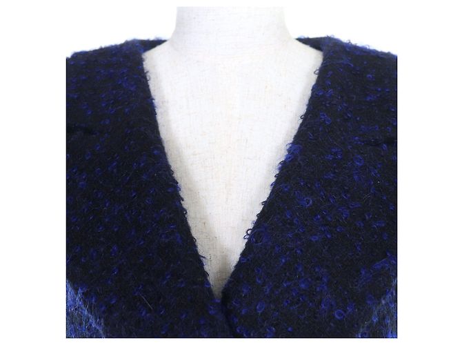 Timeless Conjunto de dos piezas de lana Chanel Negro Azul - vista 4