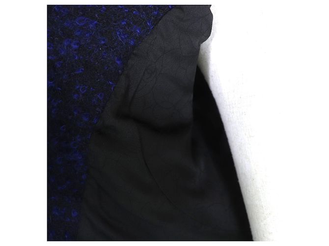 Timeless Conjunto de dos piezas de lana Chanel Negro Azul - vista 5