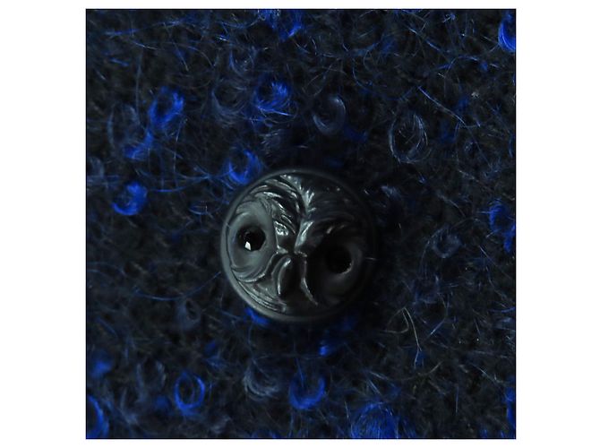 Timeless Conjunto de dos piezas de lana Chanel Negro Azul - vista 8