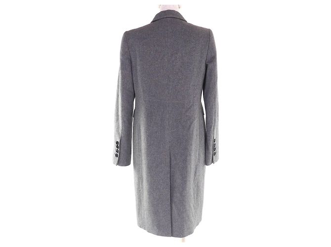 Autre Marque Abrigo de lana Aquascutum Castaño - vista 2
