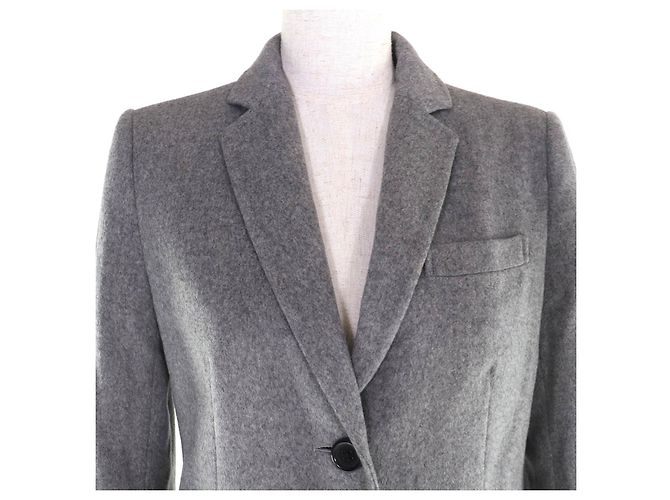 Autre Marque Abrigo de lana Aquascutum Castaño - vista 4