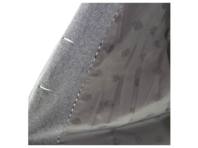 Autre Marque Abrigo de lana Aquascutum Castaño - vista 5