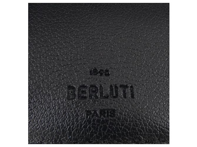 Cartera de cuero Scritto Berluti Azul - vista 3