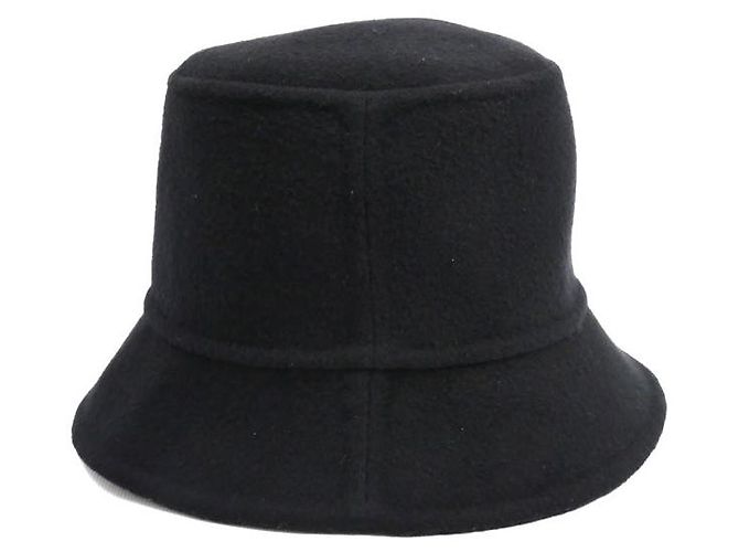 Cappello bucket in lana e seta Oblique Dior Nero - vista 2