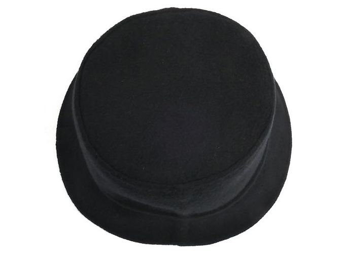 Cappello bucket in lana e seta Oblique Dior Nero - vista 3