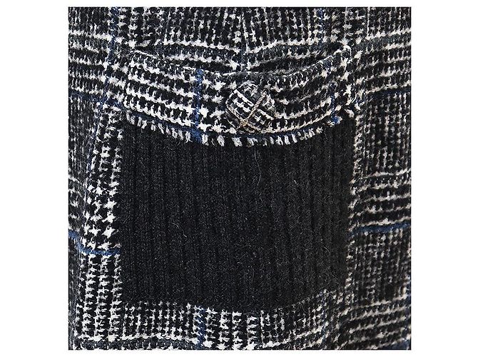 Timeless Gonna in maglia di lana e nylon Chanel Multicolore - vista 4