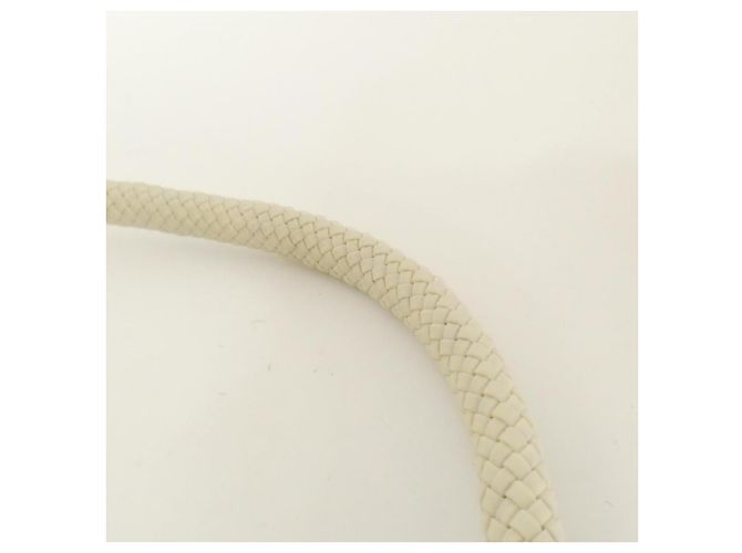 Autre Marque Borsa a tracolla ANTEPRIMA in PVC con dettagli in filo Beige - vista 5