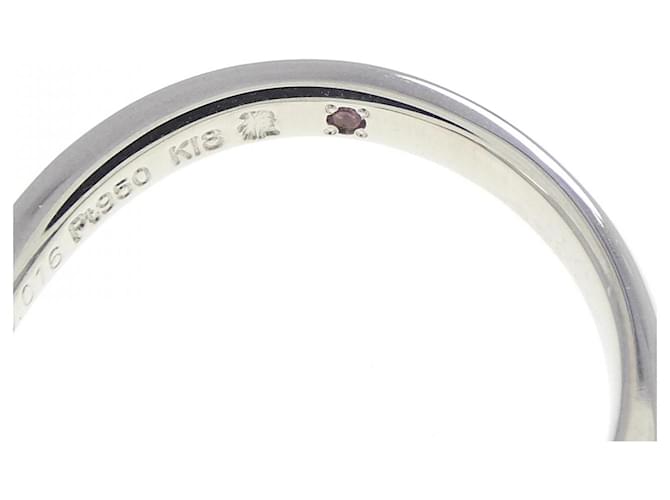 Autre Marque Diamantring Pt950 K18PG Silber - Ansicht 4