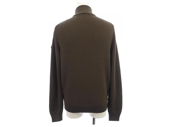 Blouson Moncler Verde Cachi - vista 2