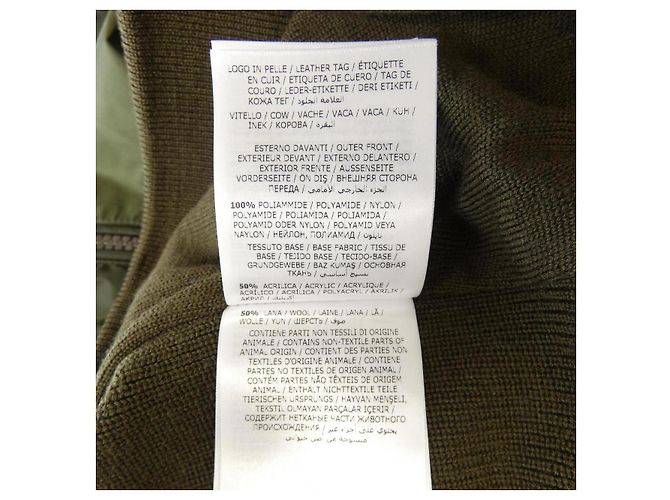 Blouson Moncler Verde Cachi - vista 3