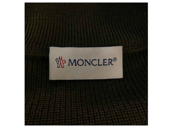 Blouson Moncler Verde Cachi - vista 4