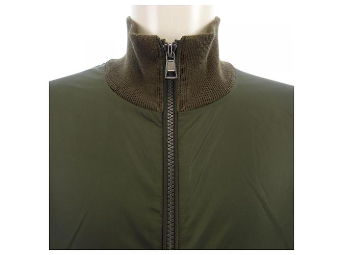Blouson Moncler Verde Cachi - vista 5