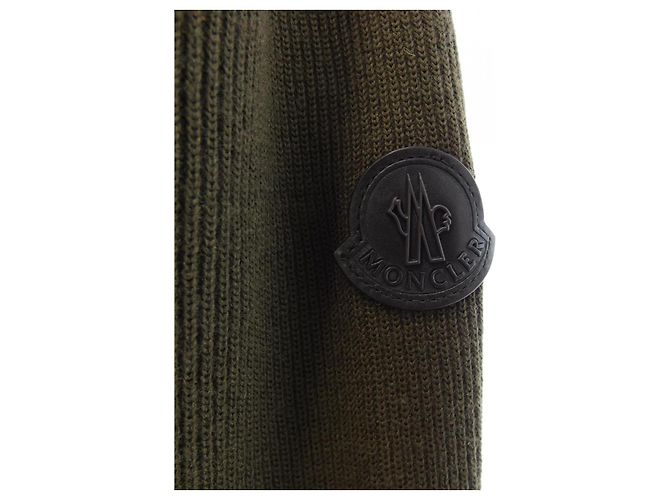 Blouson Moncler Verde Cachi - vista 7