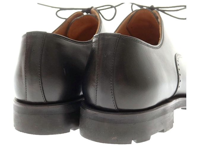 Autre Marque Scarpe stringate in pelle Scotch Grain Nero - vista 5