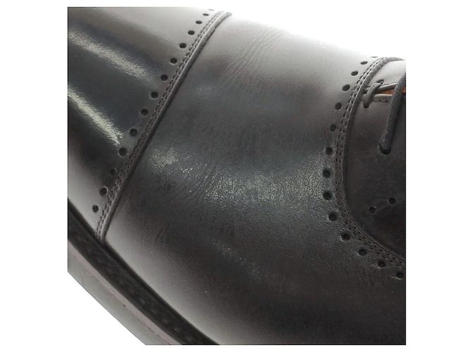 Autre Marque Scarpe stringate in pelle Scotch Grain Nero - vista 9