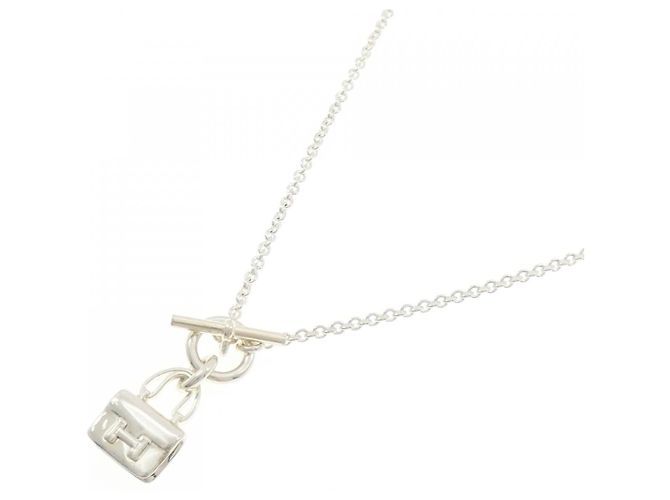 Hermès Hermes Amulet Constance Silber Halskette - Ansicht 2
