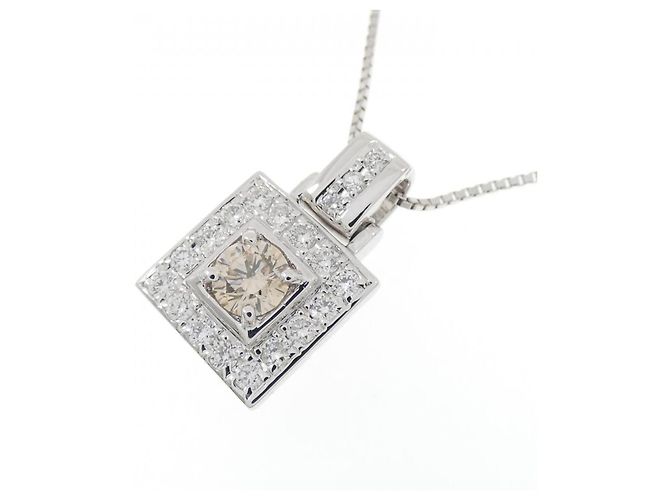 Autre Marque Collana in Au750 e Diamanti Argento - vista 3