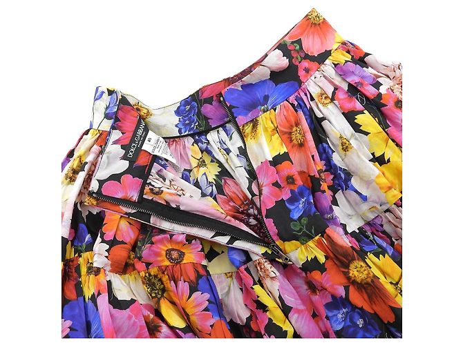 Dolce & Gabbana Falda Dolce&Gabbana con estampado floral Multicolor - vista 4