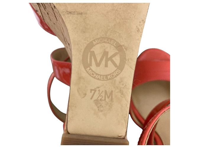 Sandali con zeppa Michael Kors Arancione - vista 7