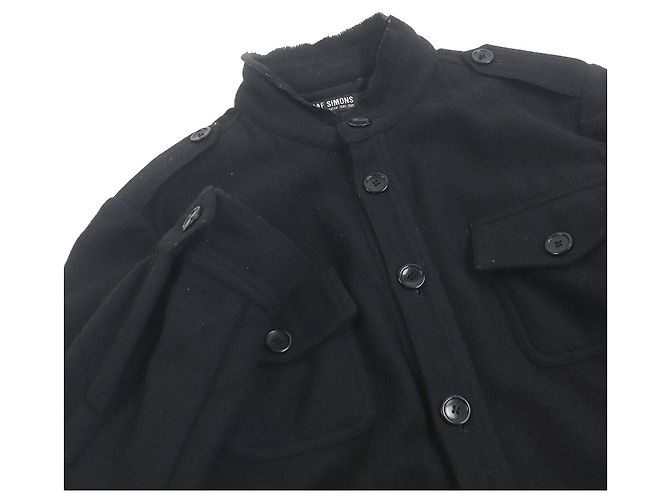 Autre Marque Chaqueta de Lana RAF SIMONS Negro - vista 2