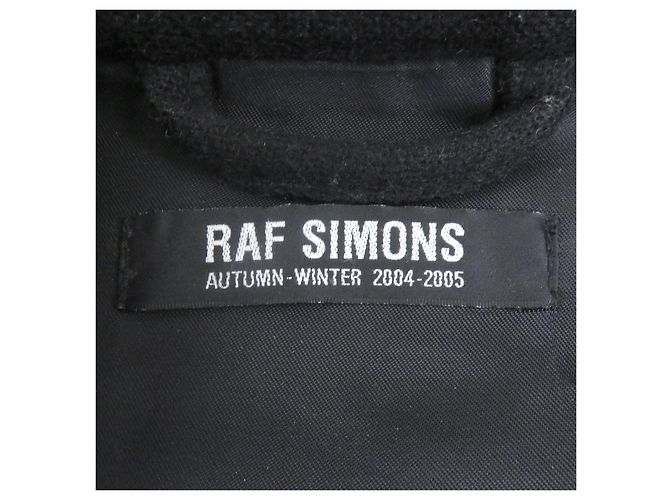 Autre Marque Chaqueta de Lana RAF SIMONS Negro - vista 6