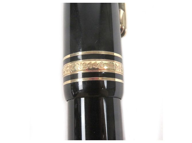 Montblanc Meisterstück 14K Füllfederhalter Schwarz - Ansicht 8
