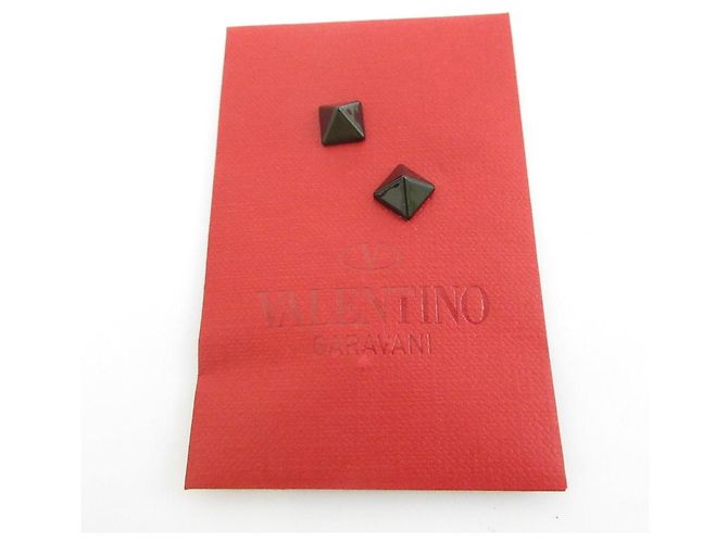Sandali in pelle Valentino Garavani Rockstud Nero - vista 13