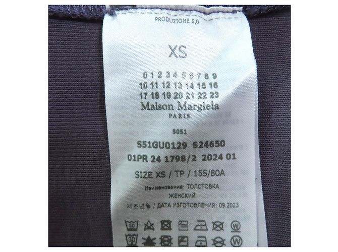 Maison Martin Margiela Sudadera 1 de algodón Maison Margiela Púrpura - Ansicht 7