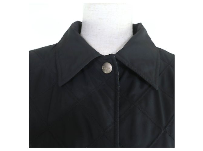 Polyesterjacke Salvatore Ferragamo Schwarz - Ansicht 4