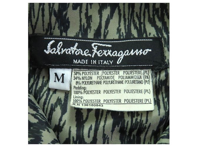Polyesterjacke Salvatore Ferragamo Schwarz - Ansicht 8