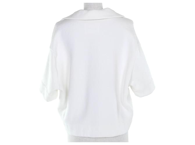 Jil Sander Pullover aus Rayon Weiß - Ansicht 3