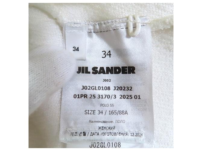 Jil Sander Pullover aus Rayon Weiß - Ansicht 7