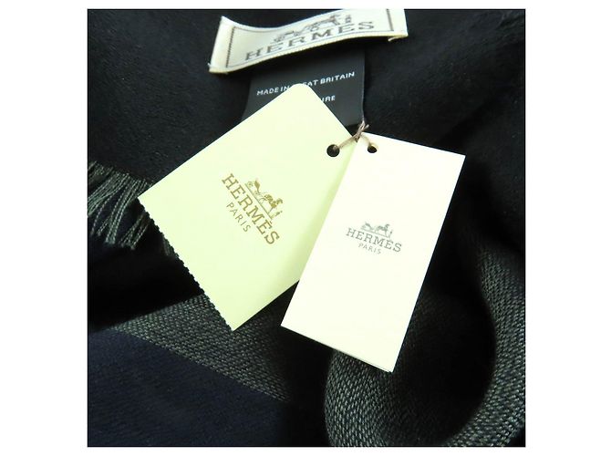 Sciarpa in cashmere Hermès Stall Rosso - vista 15