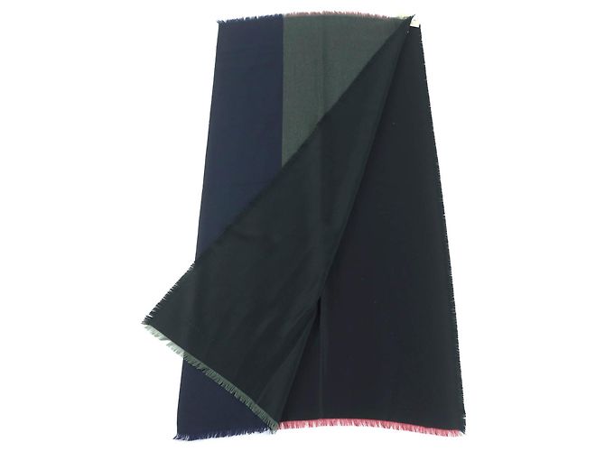 Sciarpa in cashmere Hermès Stall Rosso - vista 3