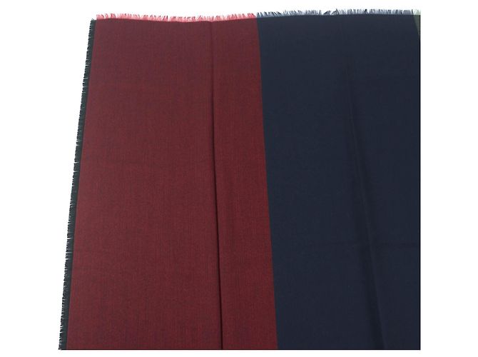 Sciarpa in cashmere Hermès Stall Rosso - vista 4