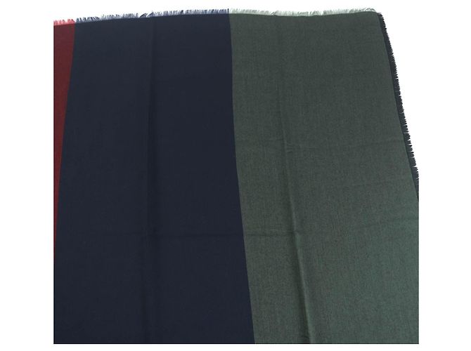 Sciarpa in cashmere Hermès Stall Rosso - vista 5
