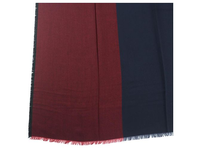 Sciarpa in cashmere Hermès Stall Rosso - vista 7