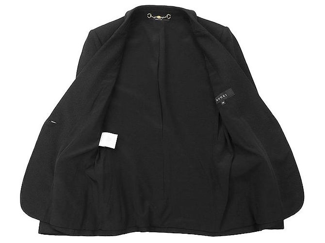 Chaqueta de rayón Gucci Negro - vista 7