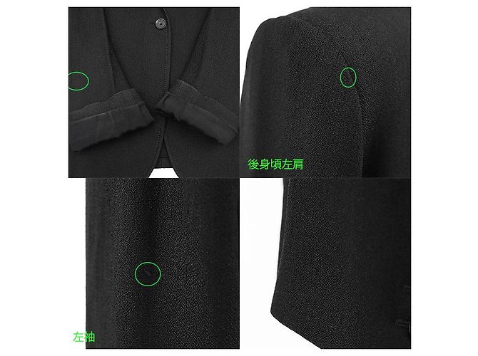 Chaqueta de rayón Gucci Negro - vista 9
