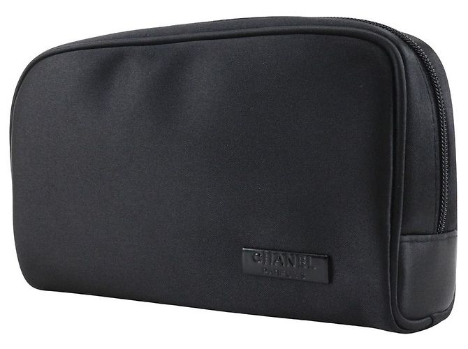 Pochette Chanel Mademoiselle Nylon Nero - vista 2