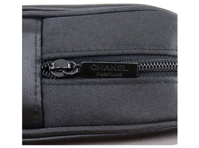 Pochette Chanel Mademoiselle Nylon Nero - vista 7