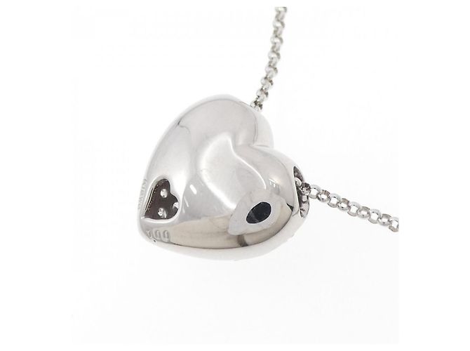 Autre Marque Collana in oro bianco Au750 e diamanti Argento - vista 4