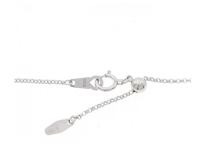 Autre Marque Collana in oro bianco Au750 e diamanti Argento - vista 5