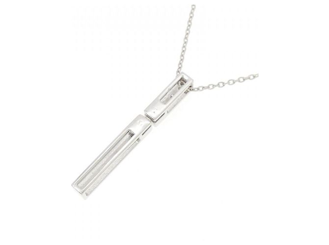 Autre Marque Collana in oro bianco Au750 e diamanti Argento - vista 4