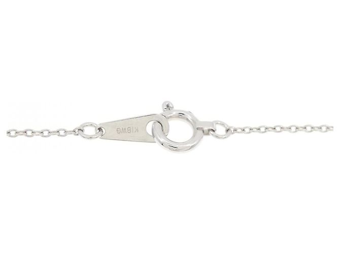 Autre Marque Collana in oro bianco Au750 e diamanti Argento - vista 5